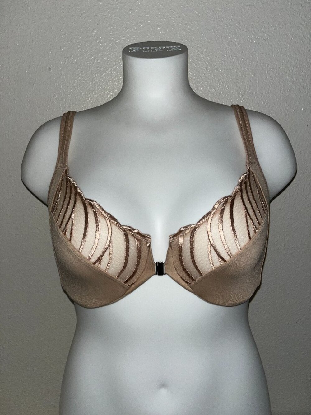PARAMOUR BY FELINA ANGIE FRONT CLOSURE MINIMIZER BRA SZ 32DD